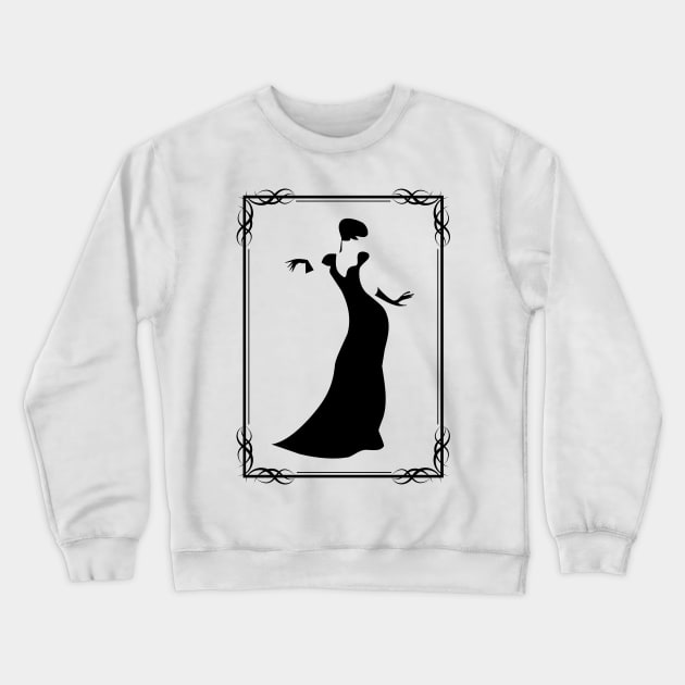 Elegant Vintage Silhouette Tee! Crewneck Sweatshirt by SocietyTwentyThree